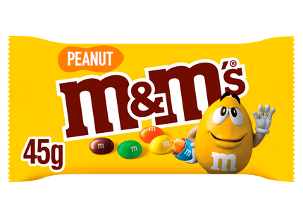 M&M'S Melk chocolade pinda snack single