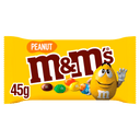 M&M'S Melk chocolade pinda snack single