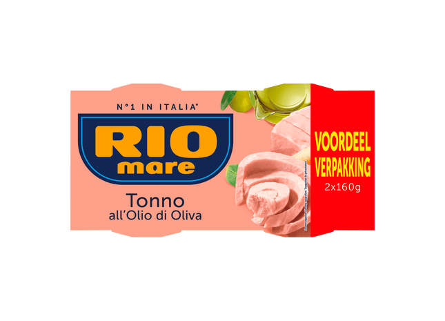 Rio Mare Tonijn in olijfolie duo-pack
