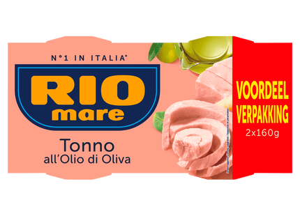 Rio Mare Tonijn in olijfolie duo-pack