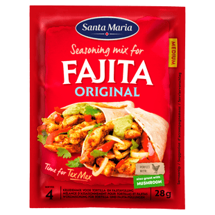 Santa maria Fajita kruidenmix zakje 28 gram