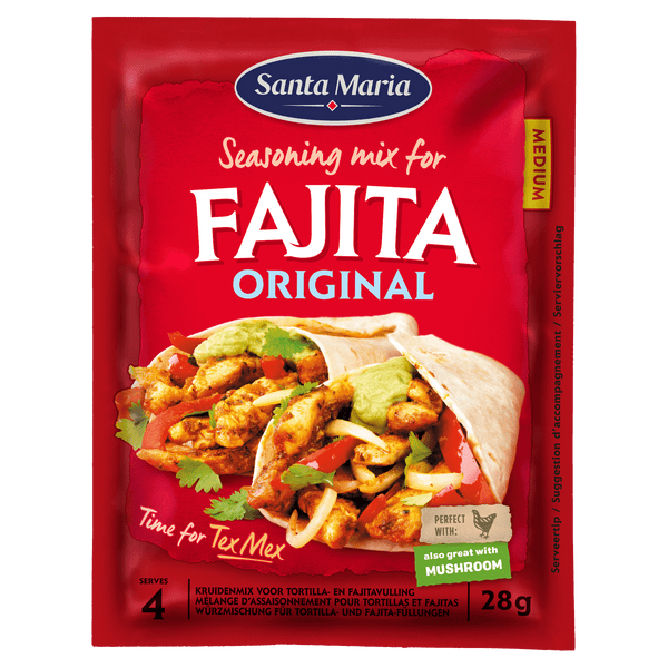 Santa Maria Fajita spice mix sachet 28 grams