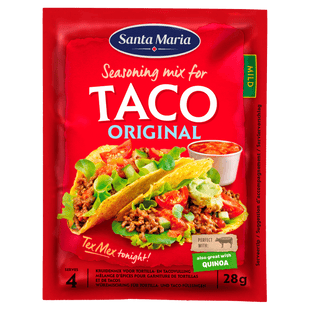 Santa maria Taco kruidenmix zakje 28 gram