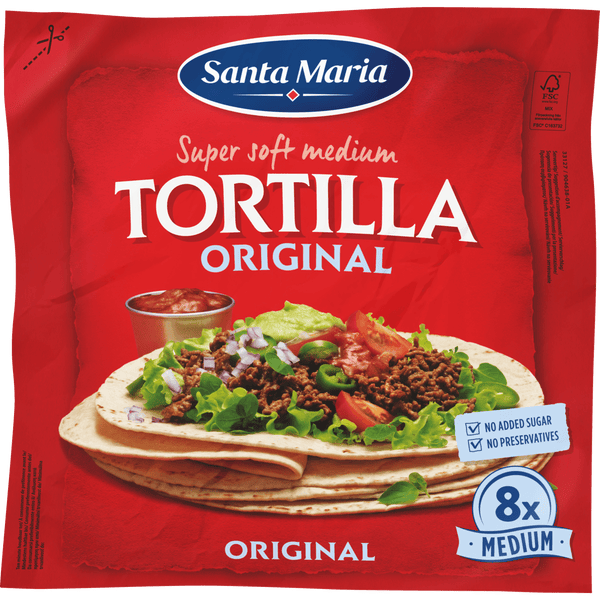 Santa maria Tortilla original medium