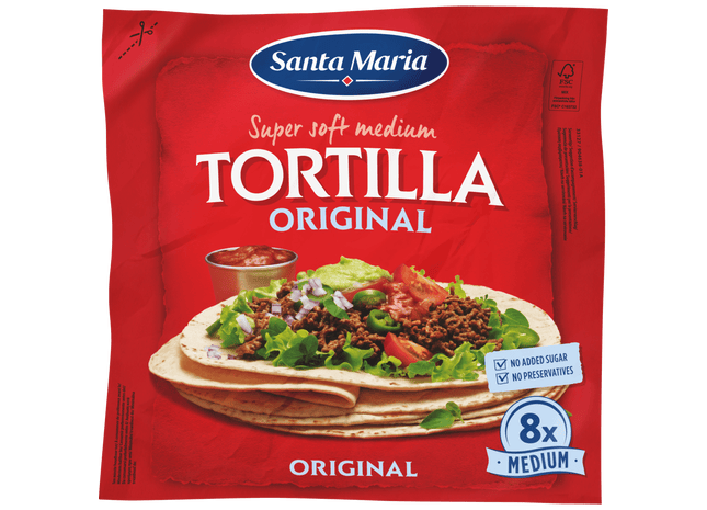 Santa maria Tortilla original medium