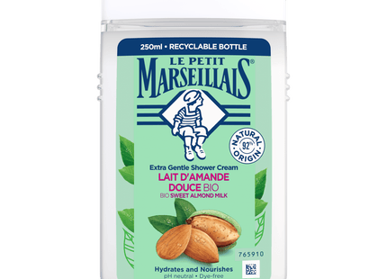 Le Petit Marseiliais Showercream Sweet Almond