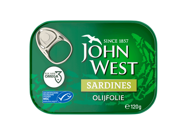 John West Sardines in olijfolie MSC