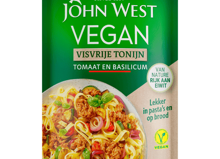 John West Vegan visvrije tonijn tomaat en basi