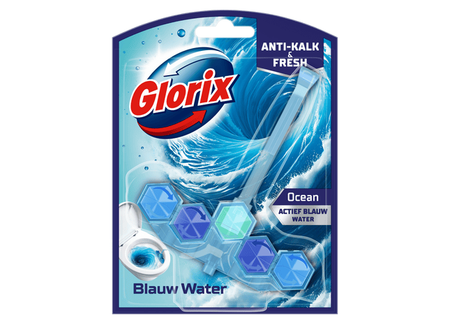 Glorix Toiletblok Blauw water oceaan