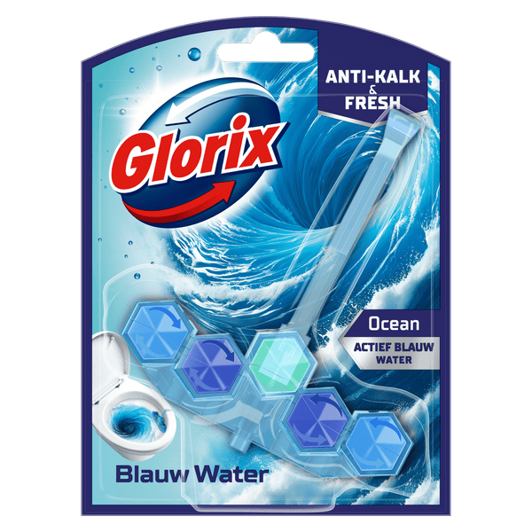 Glorix WC-Stein Blaues Wasser Ozean