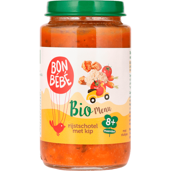 Bonbebe Organic M0813 rice dish with chicken