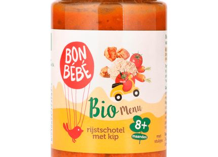 Bonbebe Bio M0813 rijstschotel met kip