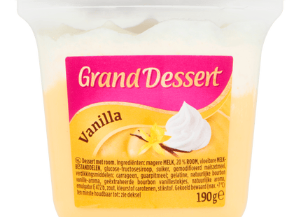 Ehrmann Grand dessert vanille  Dutchshopper