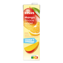 Chilled orange-mango juice