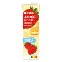 Chilled orange-strawberry juice