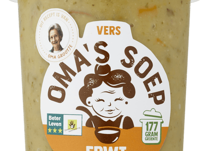 Oma's Soep Erwtensoep met rookworst