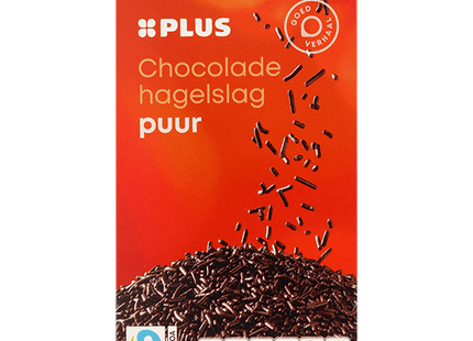 Chocoladehagelslag puur Fairtrade