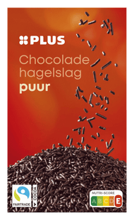 Chocoladehagelslag puur Fairtrade