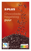 Chocoladehagelslag puur Fairtrade
