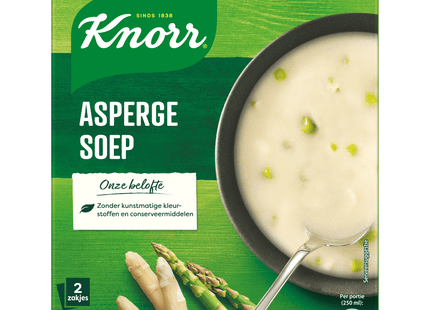 Knorr Dubbelpak Soepmix Asperge-Créme