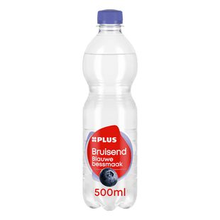 Sprudelndes Blaubeerwasser