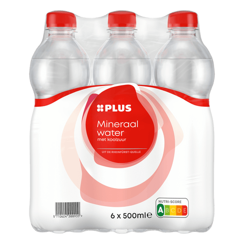 Mineral water with carbon dioxide