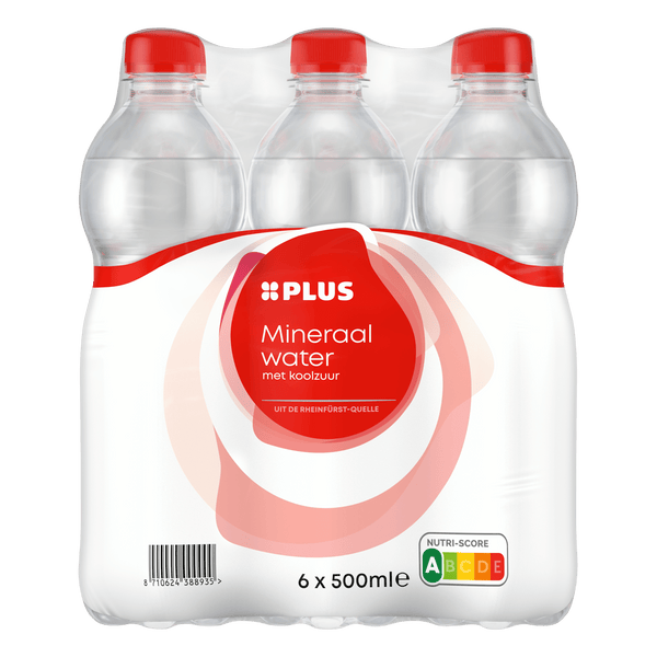 Mineral water with carbon dioxide