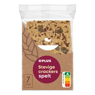 Stevige Crackers Spelt