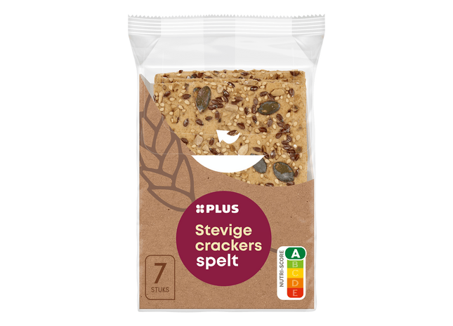 Stevige Crackers Spelt