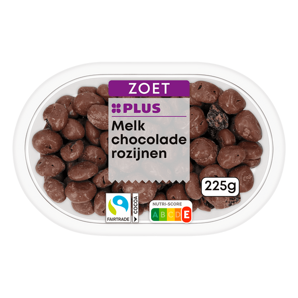 Milchschokolade Rosinen Fairtrade