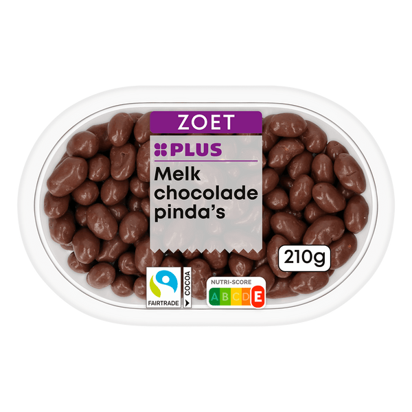 Melkchocolade pinda's Fairtrade
