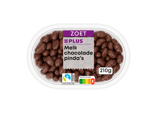 Melkchocolade pinda's Fairtrade