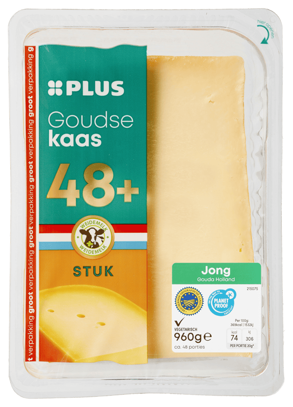 Gouda jung 48+ Stück