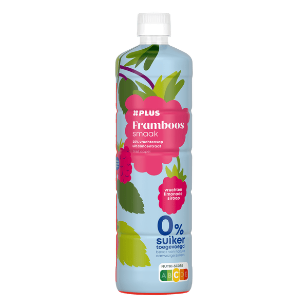Limonadesiroop framboos zero