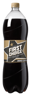 First Choice Cola cafeïne free zero