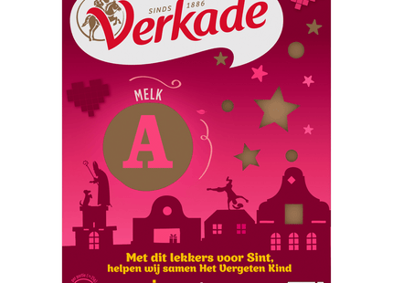 Verkade Chocoladeletter Melk Fairtrade