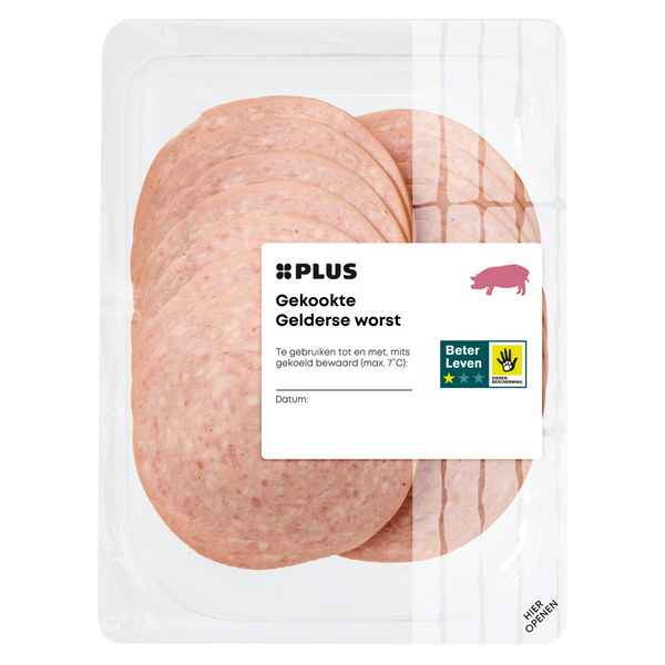 Cooked Gelderland sausage