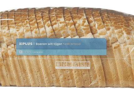 Boeren wit tijger heel