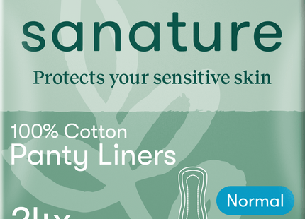 Sanature 100% cotton inlegkruisjes normaal