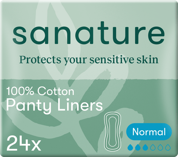 Sanature 100% cotton inlegkruisjes normaal