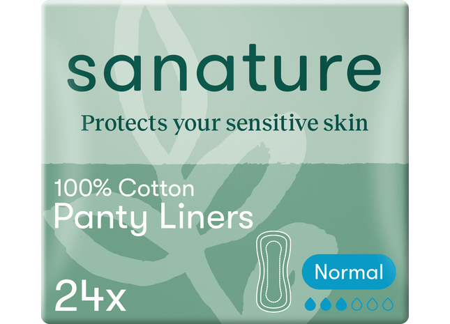 Sanature 100% cotton inlegkruisjes normaal