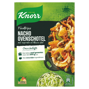Knorr Wereldgerechten foodtrip nacho chili