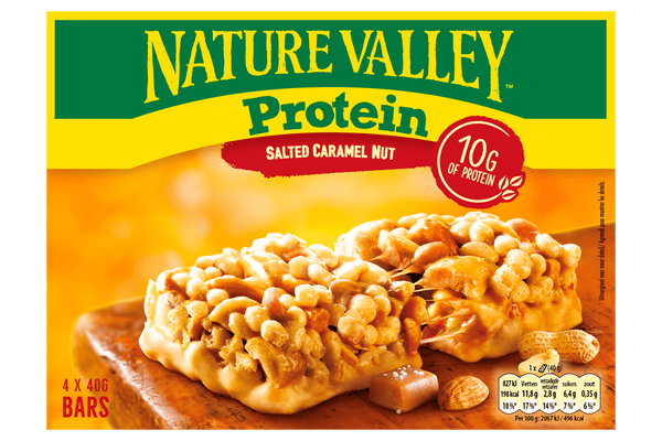 Nature Valley Protein salted caramel nut repen