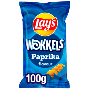Legt Wokkels-Chips mit Paprika