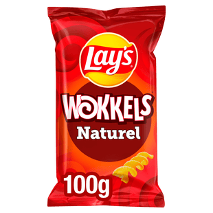 Legt Wokkels-Chips naturbelassen