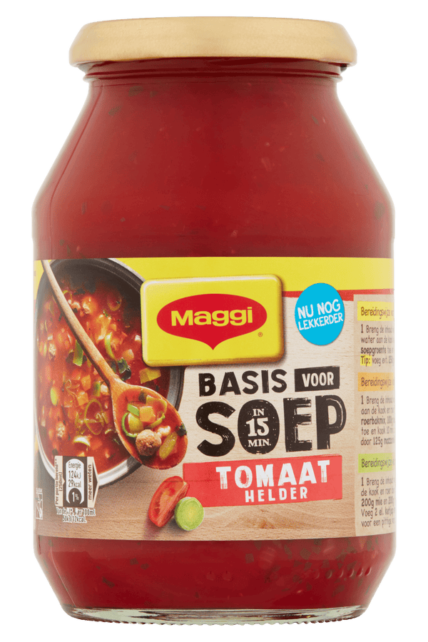 Maggi Basis für Suppe – klare Tomatensuppe