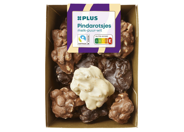 Pindarotsjes melk/wit/puur