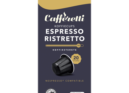 Caffèretti Koffiecups espresso ristretto