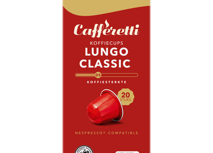 Caffèretti Koffiecups lungo classic