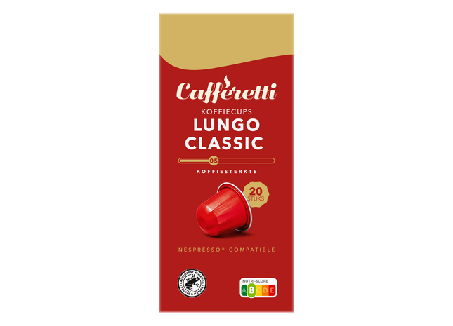 Caffèretti Koffiecups lungo classic